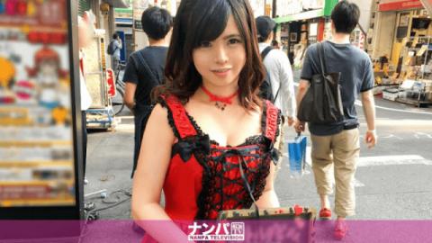 Nampa 200GANA-1412 Jav Cosplay Cafe Nanpa 25 in Akihabara Karasawa 22 Year Old devil cafe bar shop clerk - Nampa