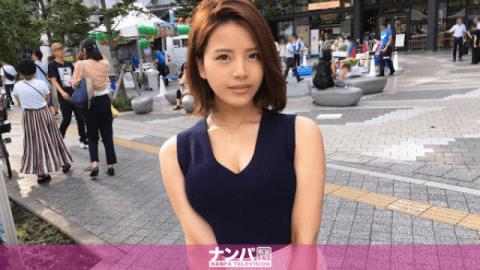 Nampa 200GANA-1462 After continuing to be refused by the cute girls traveling with a low tension - Nampa